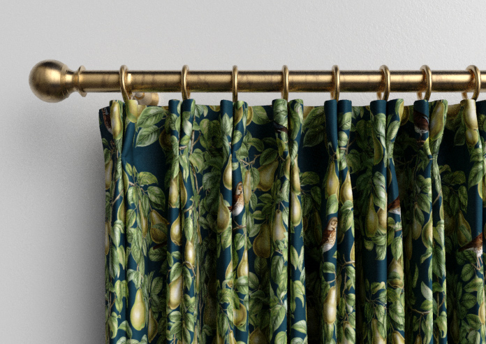 Pears, Silent Night - Made to Measure Curtains - Image 10